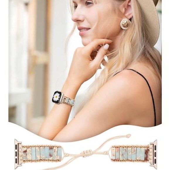 NEW Boho Chakra Energy Luxury Apple Watch Band - Picture 3 of 3